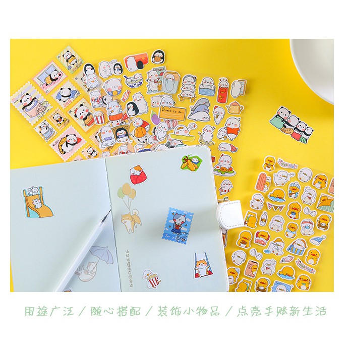 Stiker perangko animal hewan lucu | Shopee Indonesia