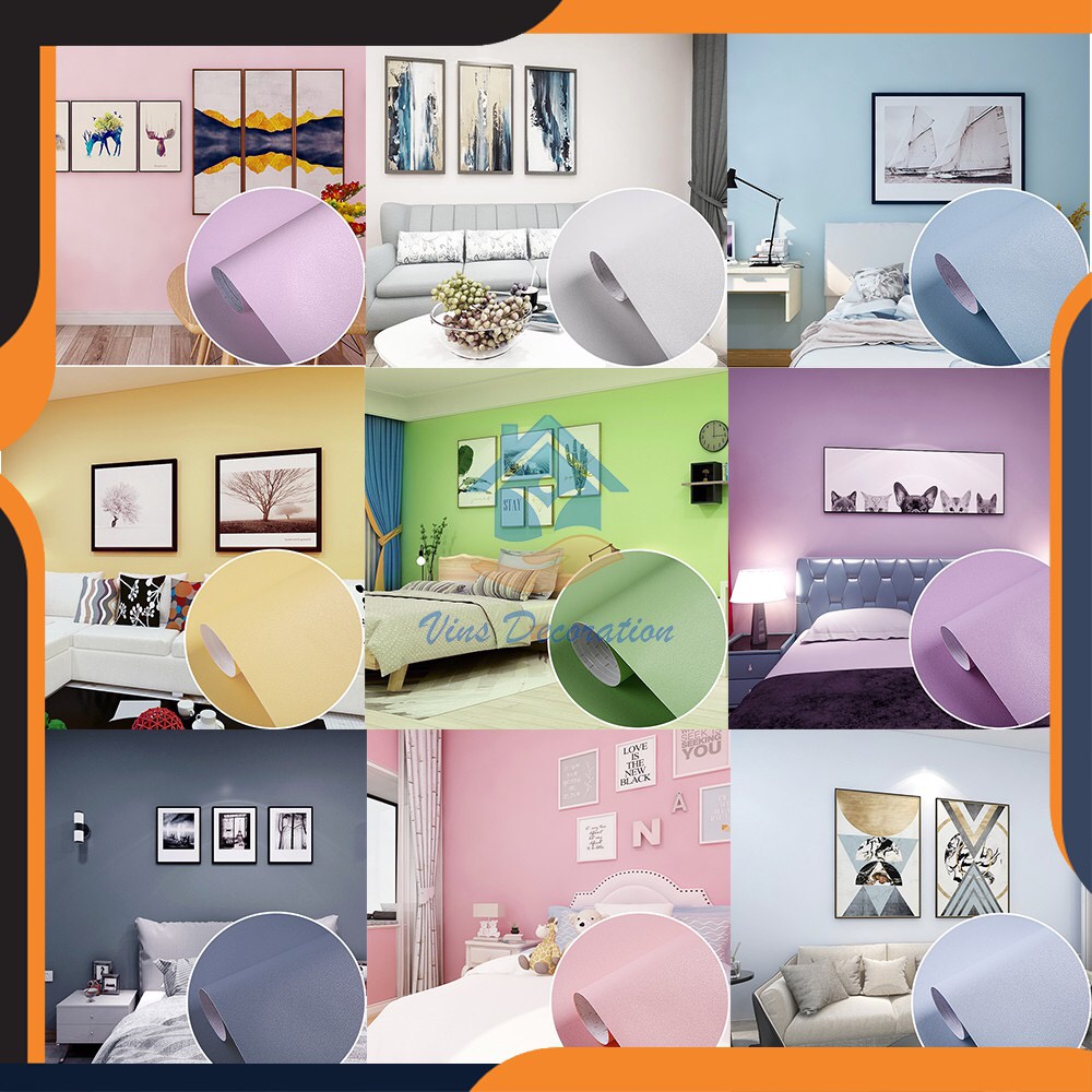 WALLPAPER WALL STIKER STICKER POLOS DINDING TEMBOK LEMARI WALLPAPER POLOS MURAH