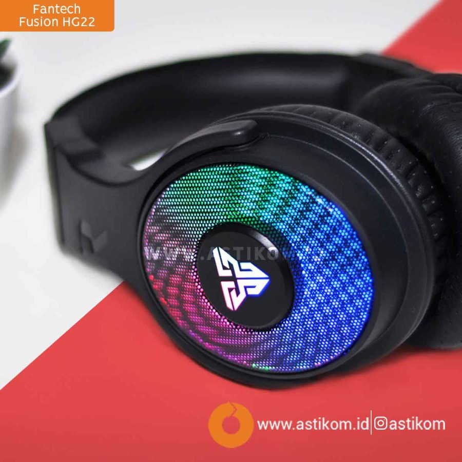 Headset Gaming Fantech FUSION HG22 7.1 Surround Sound | By Astikom