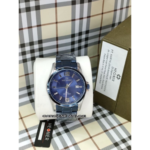 JAM TANGAN PRIA HEGNER HW1295G GARANSI RESMI INDO