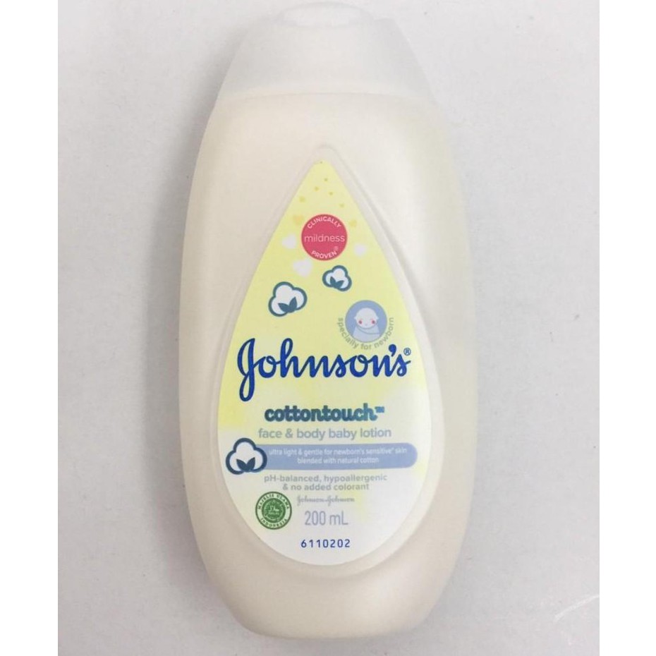 Johnson's CottonTouch Face&amp;Body Baby Lotion 200ml 2924