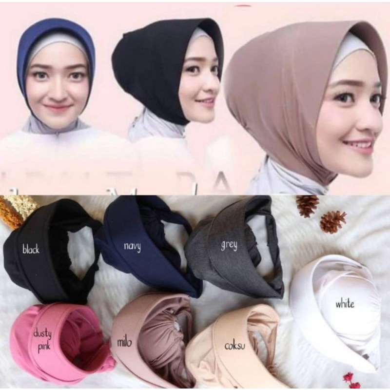 Ciput Pet Marsha Tanpa Cepol bahan Spandek Balon Jersey