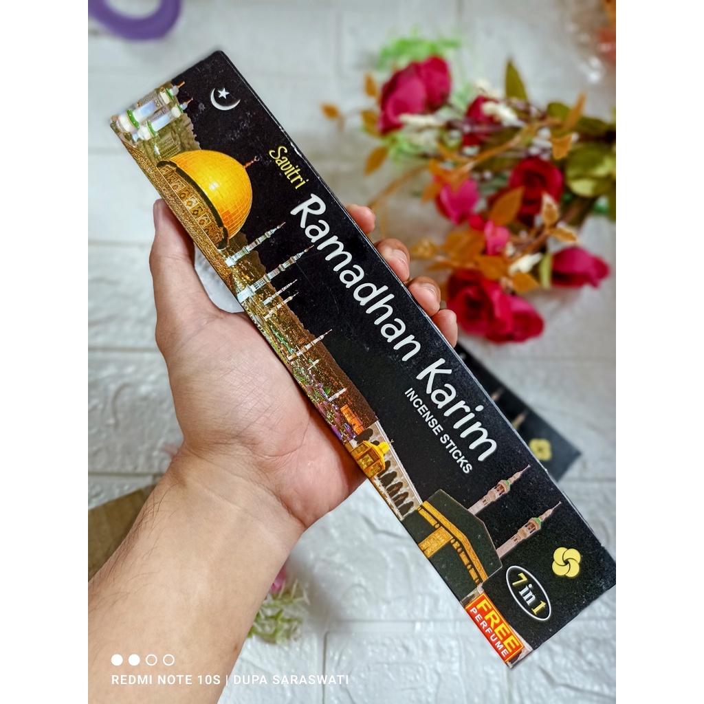 Hio Dupa Wangi Aromaterapi Ramadhan Karim 7 In 1 Isi 70 Stik Gratis Parfum