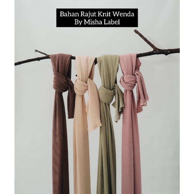 (PREMIUM) INNER DRESS RAJUT KNIT WENDA PREMIUM By MISHA LABEL