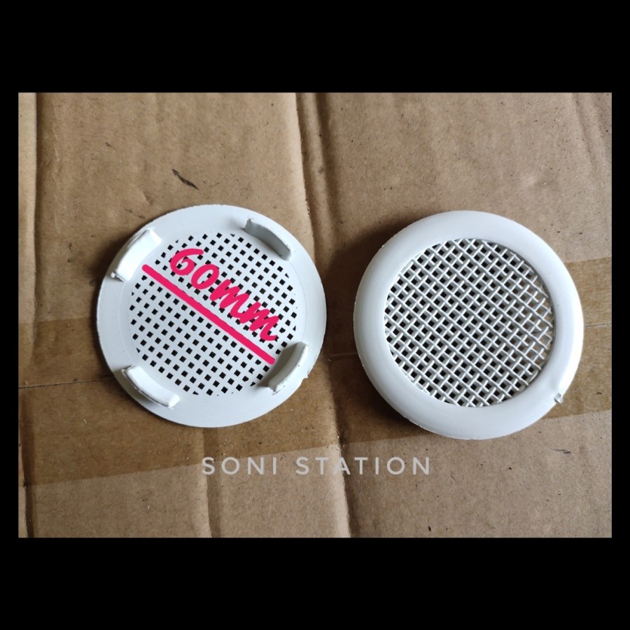 Lubang angin / lubang hawa / ventilator bulat plastik putih