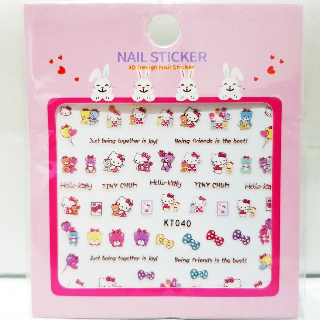 Stiker Kuku Anak - HELLO KITTY Series