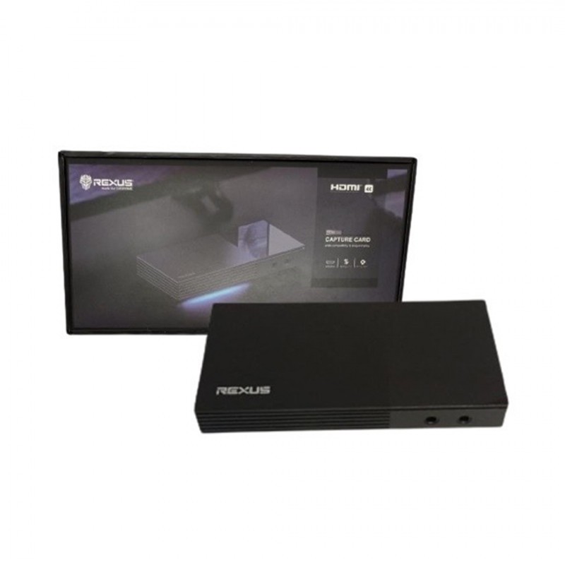 Rexus HD200 HDMI 4K Game Capture Card Stream &amp; Record - RX-HD200