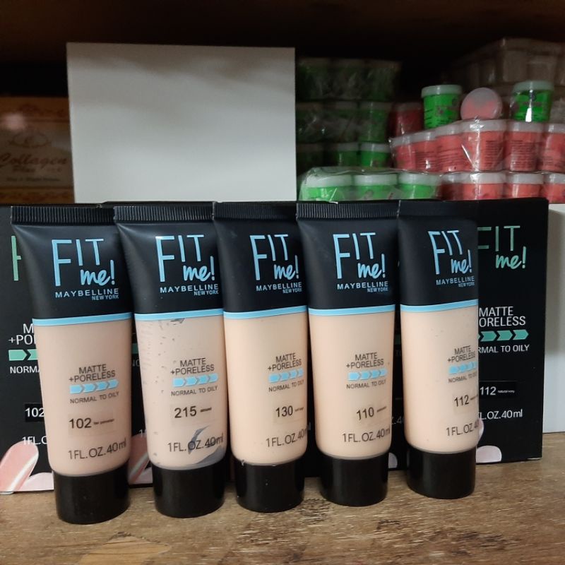 Foundatiaon Maybelline Fit Me Matte Poreless