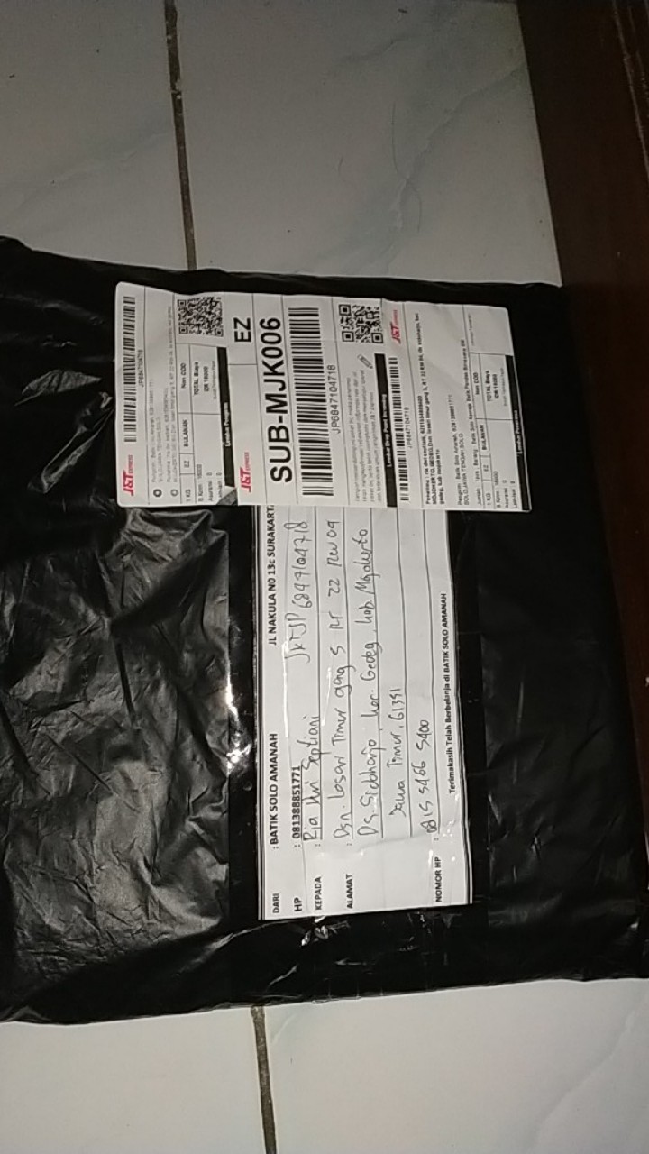 Batik Solo Kemeja Batik Pendek Bimasena Sm Batiksoloamanah 130.000