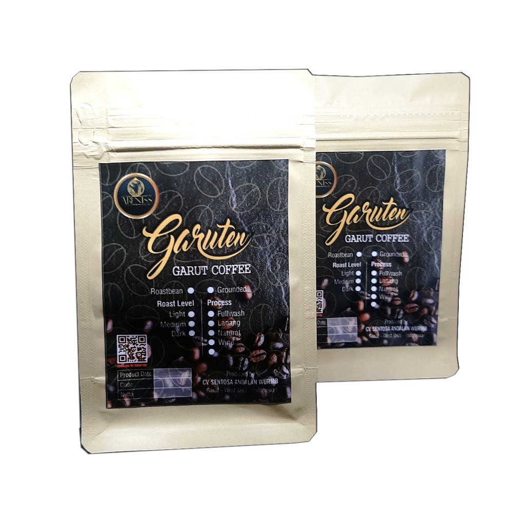 

Natural Garuten Coffee Cikajang Arabika Khas Garut Kopi Arabica 100gr serbuk Medium to dark