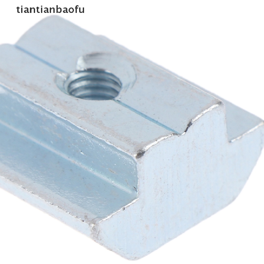 [tiantianbaofu] 10Pcs T Sliding Hammer Nut Block Square Nuts M4/M5/M6 Nut 20/30/40/45 Series Boutique