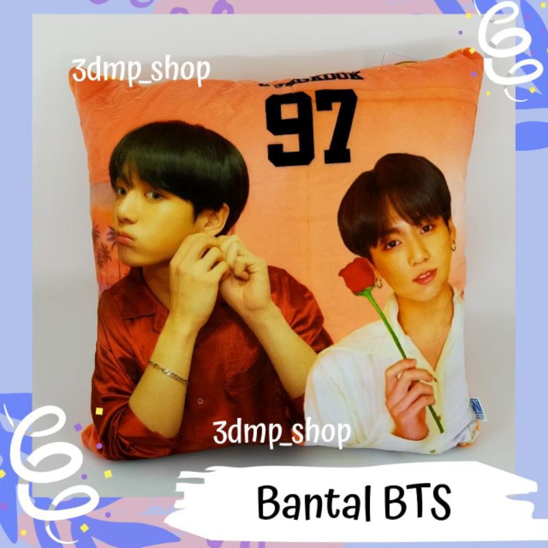 Bantal jungkook jimin v taehyung bts kpop