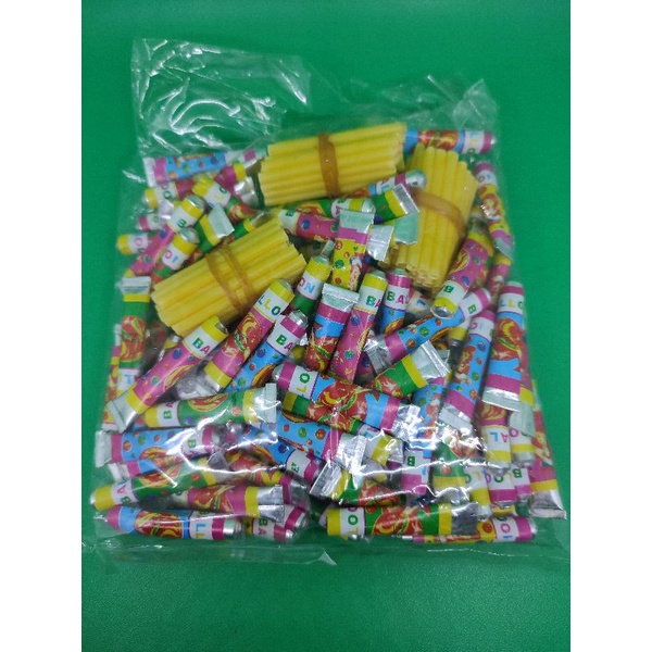 Balon Tiup Sedotan 777 Isi 100 Pcs