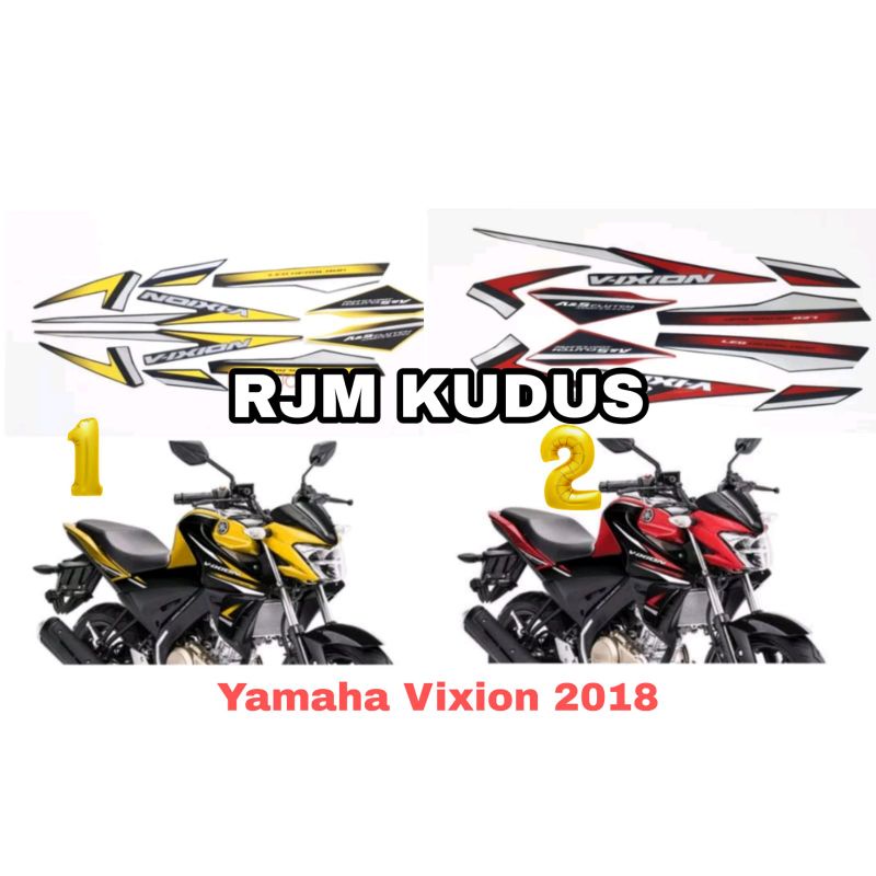 Stiker Striping Yamaha Vixion 2017