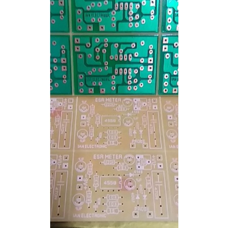 Pcb ESR analog JRC4558 BACA DESKRIPSI PRODUK