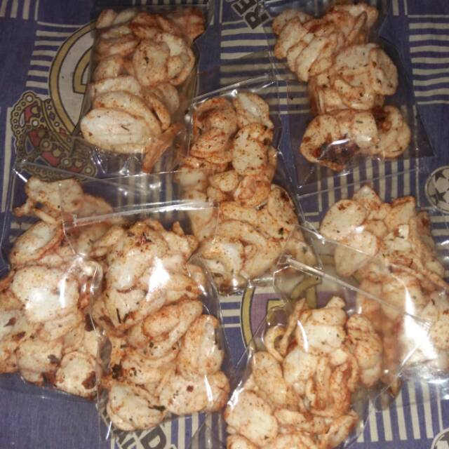 

krupuk seblak ekstra pedas