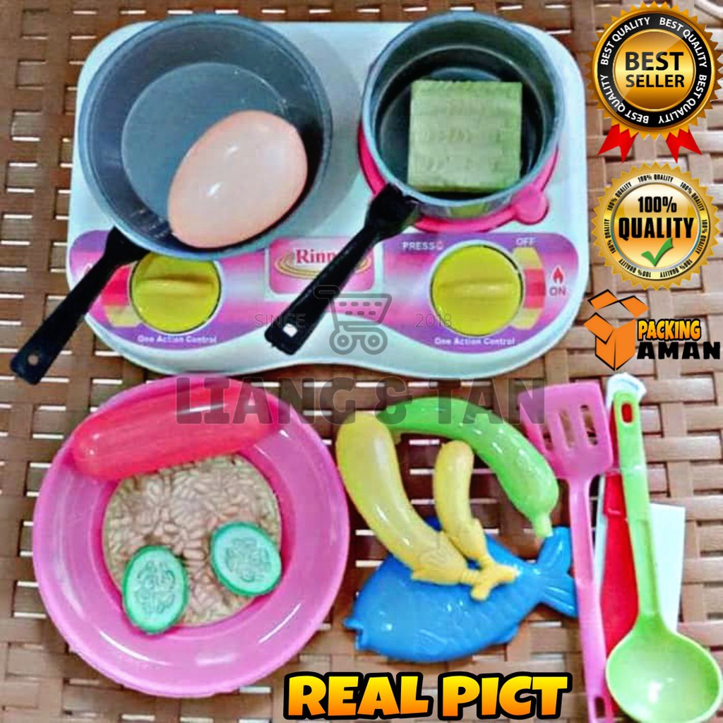 PROMO Mainan Anak Masak Masakan Dapur Set Cooking Set PROMO Mainan Anak Masak Masakan Dapur Set Cooking Set