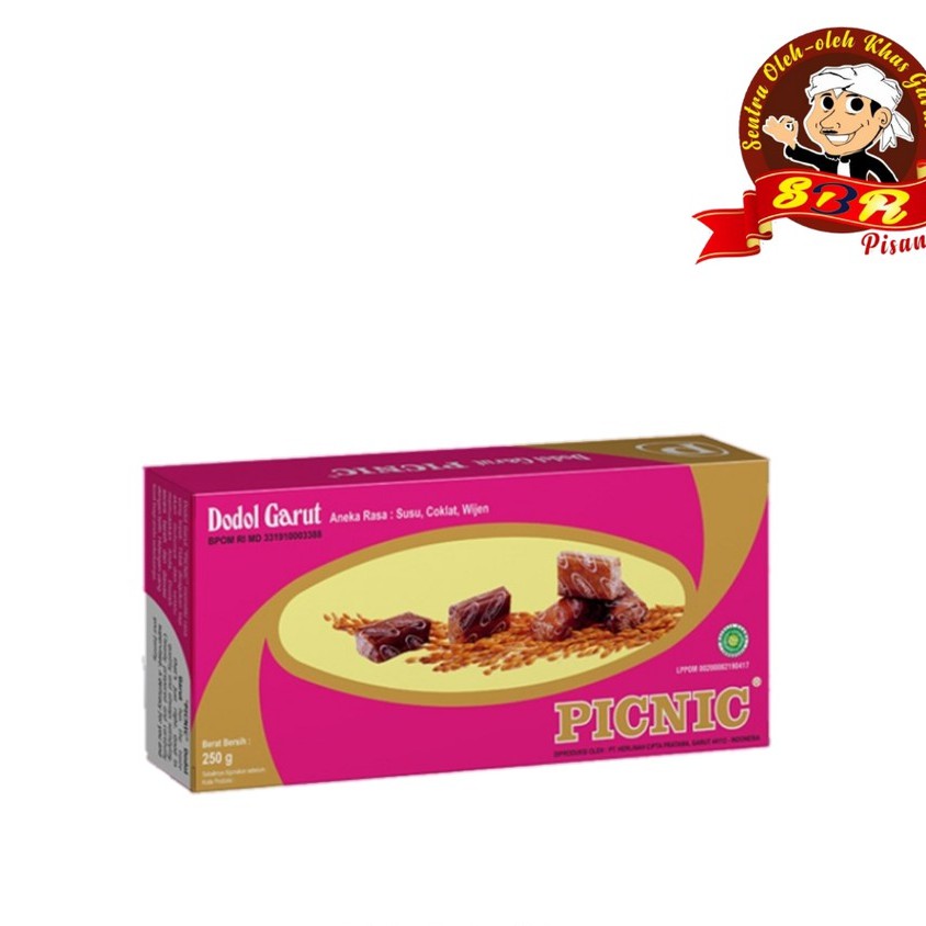 

DODOL PICNIC PINK 250 gr ASLI GARUT