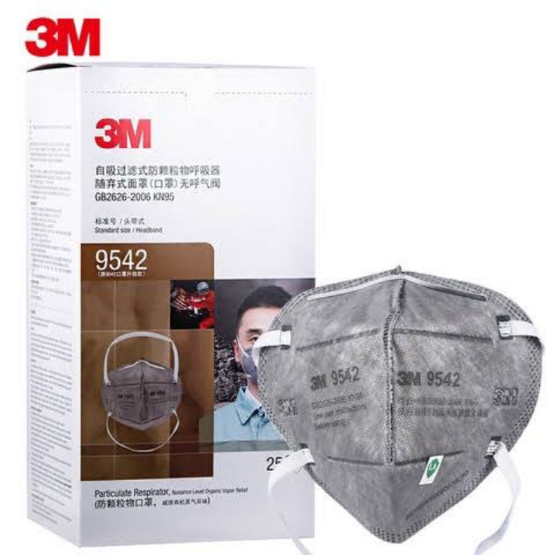 Masker 3M KN95 9542 Original 3M - Masker 3M KN95 9542 Original