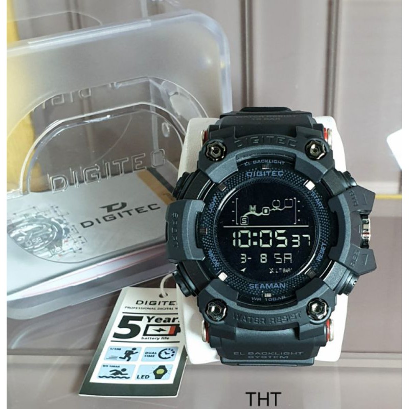 Jam Tangan Sport Pria Digitec DG-5096T Original Garansi 1 Tahun