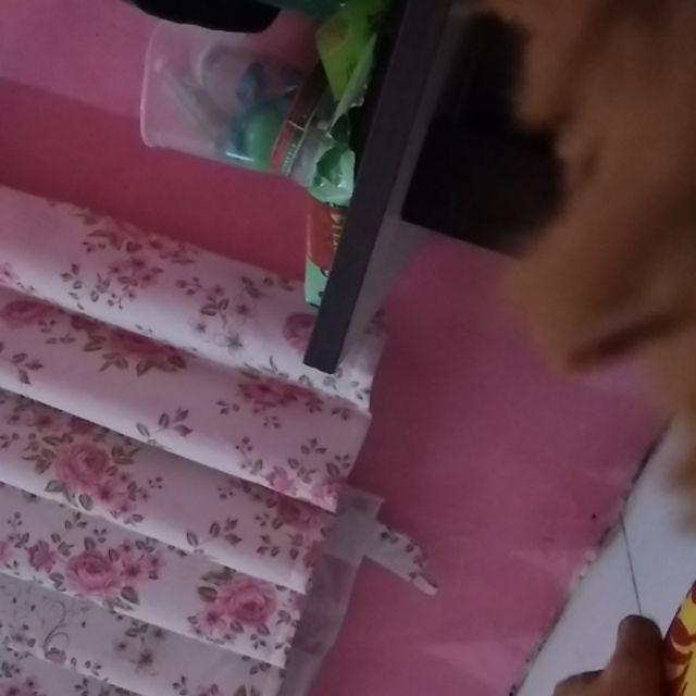 Wallpaper Dinding Shabby Cream Ukuran 45cm*10m