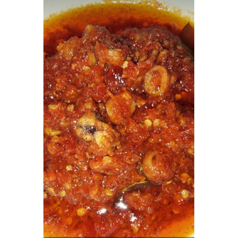 

Sambal cumi ijo merah sambel Jafa Kuliner