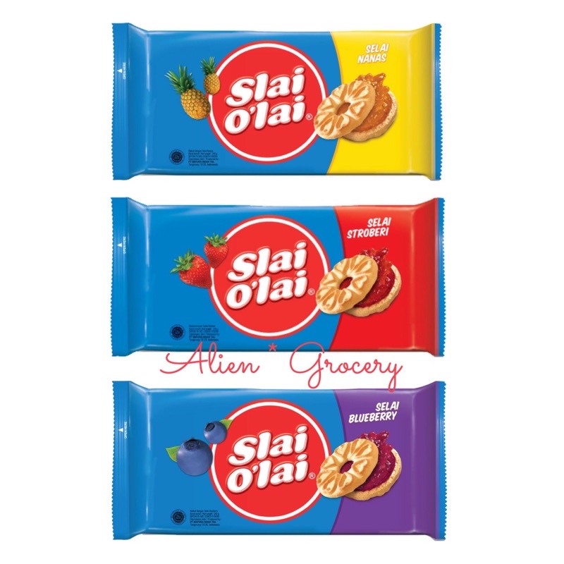 Roma Slai O Lai Olai Pineapple Blueberry Strawberry 240gr