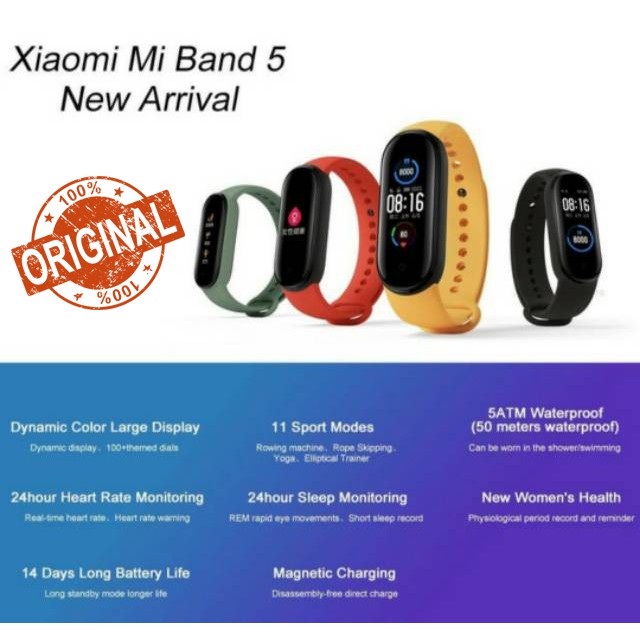 Xiaomi Mi Band 5 Original China Version