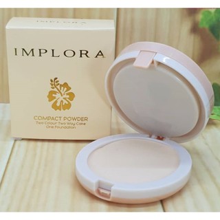 Bedak Foundation IMPLORA Compact Powder Cake 3 in 1 Original BPOM