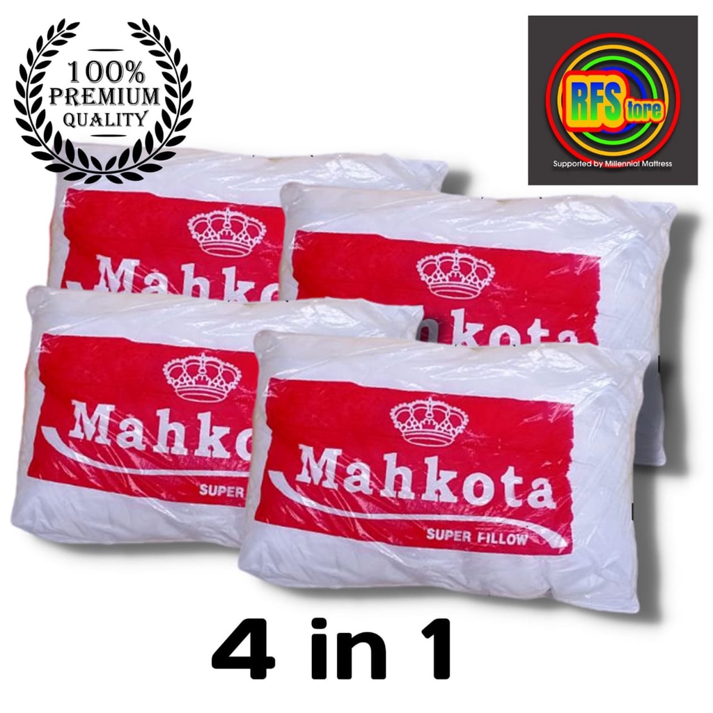 Bantal Mahkota Guling mahkota Original Lembut Empuk Mewah Tebal 100% Original