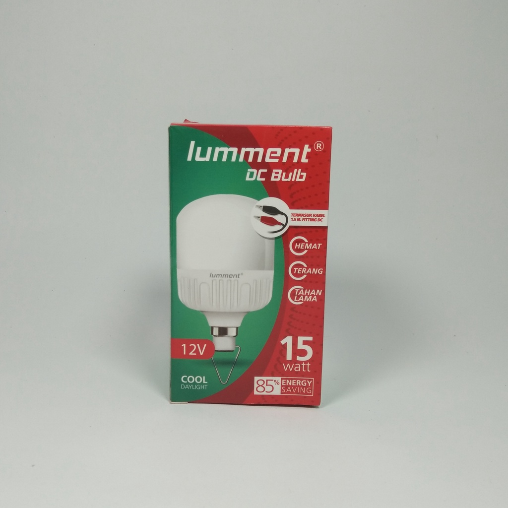 Lumment Lampu LED DC Bulb 12V / Lampu Aki - Cahaya Putih