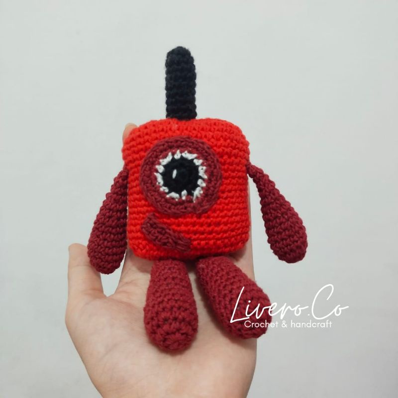 NUMBERBLOCKS AMIGURUMI/BONEKA RAJUT NUMBERBLOCKS