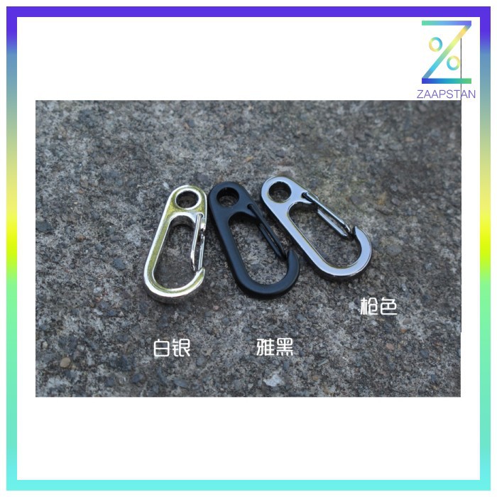 Mini D-type Buckle Hanging Carabiner Keychain EDC Portable Tools / Ala