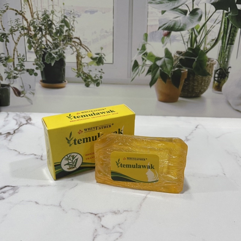 BPOM whitesther temulawak brightening transparan soap