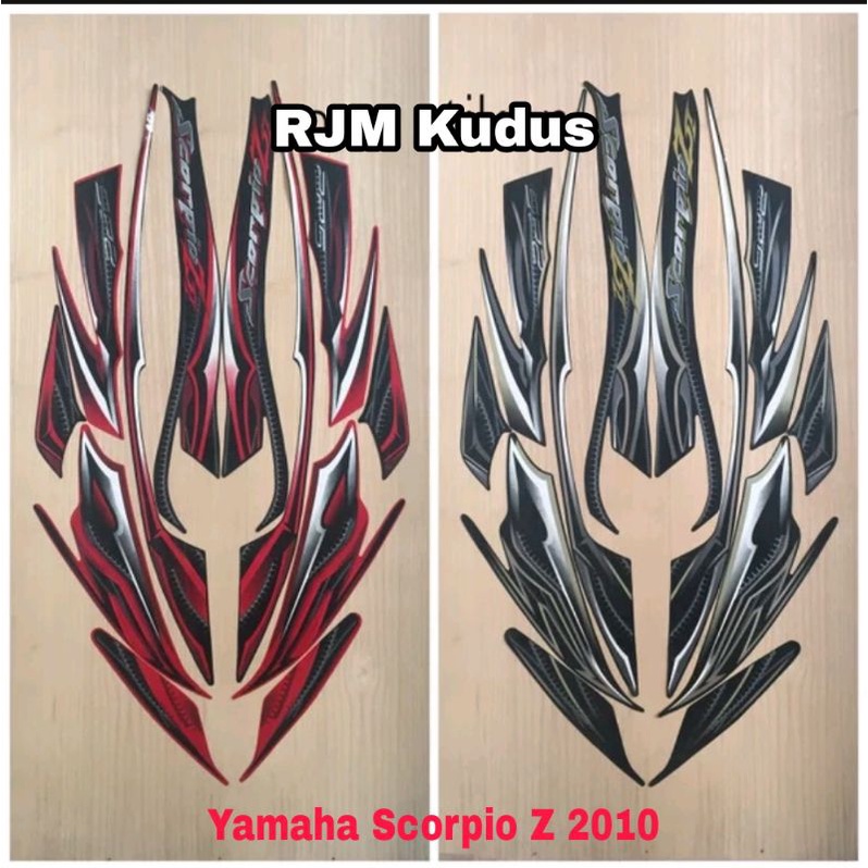 Stiker Striping Yamaha Scorpio Z 2010