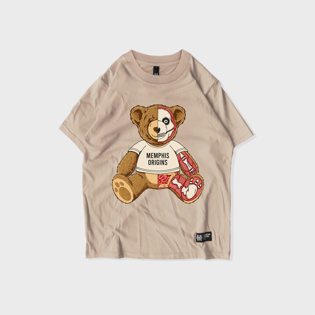 TSHIRT - CASUALBEAR (light brown)