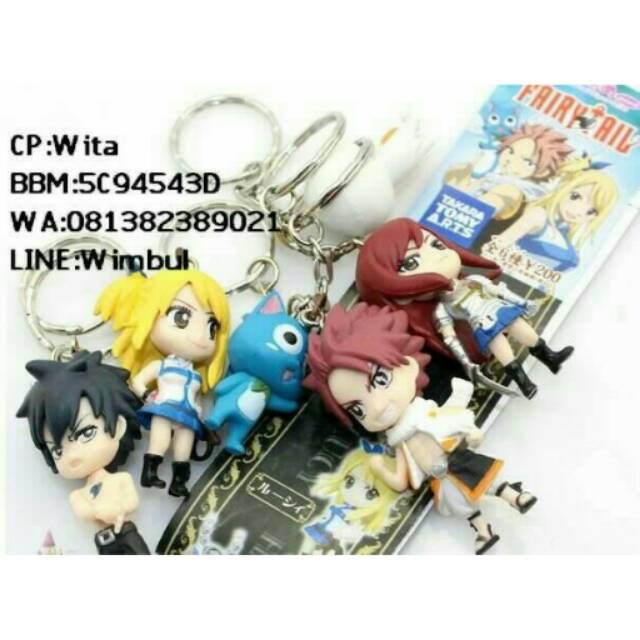 Keychain Figure Fairy Tail
