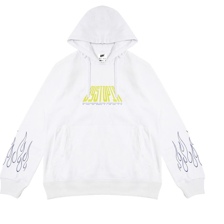 Viral GRDT Dystopia Hoodie White