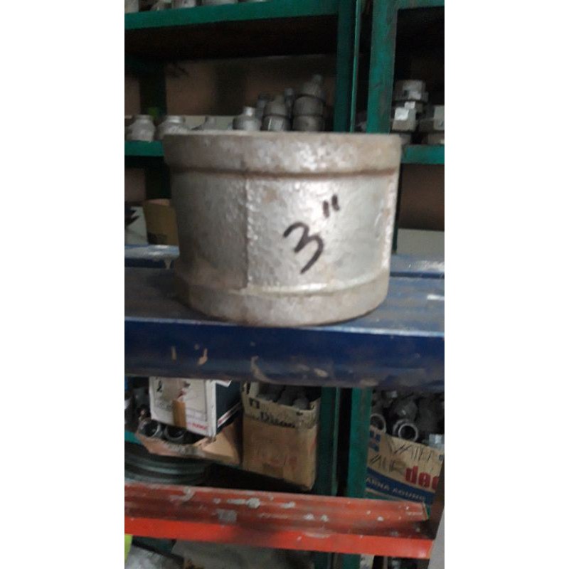 sambungan pipa besi ukuran 3" drat