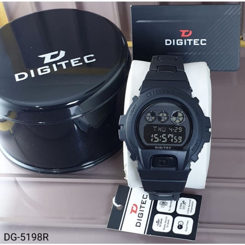 Jam Tangan Pria Digital Digitec Original DG-5198R  Gratis Ongkir COD