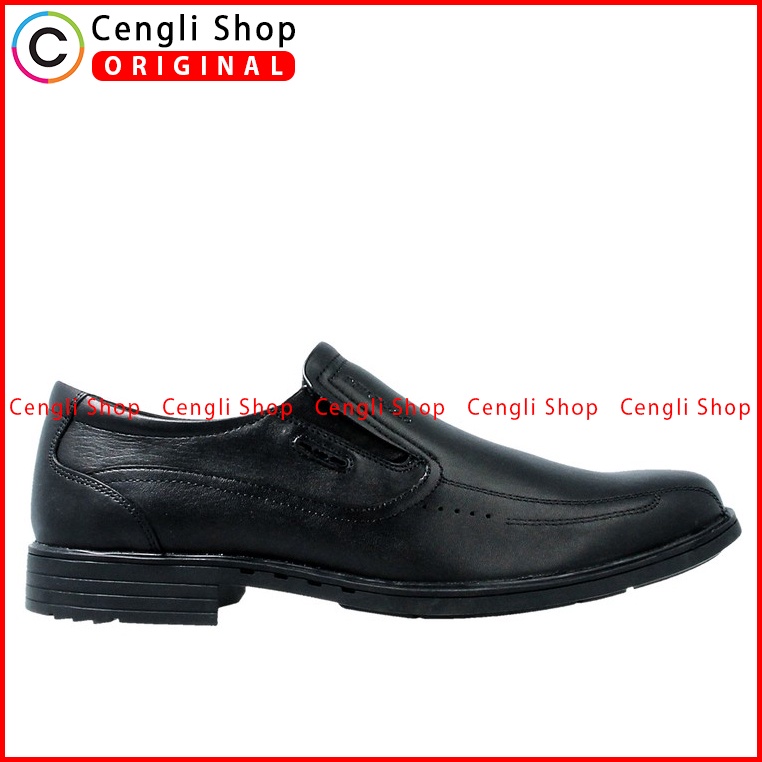 SEPATU FORMAL PAKALOLO PRIA ORIGINAL PANTOFEL KULIT ASLI HITAM PB06