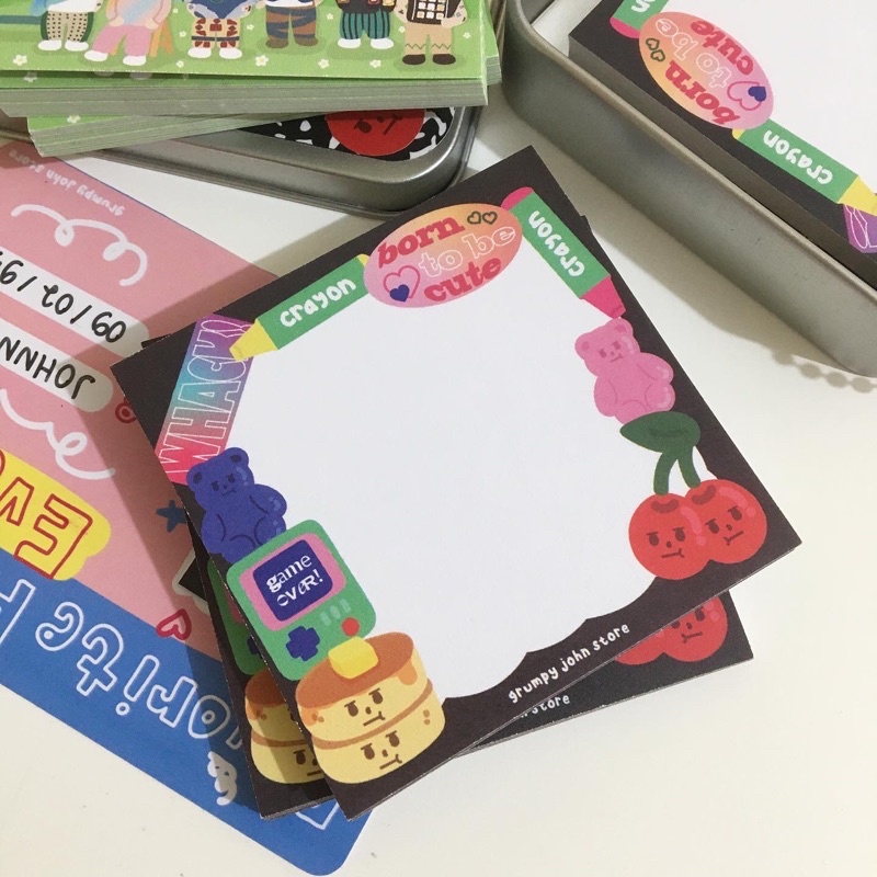 

Born To Be Cute Memopad