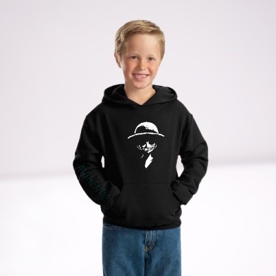 hoodie anime one piece zoro bahan fleece ready L XL