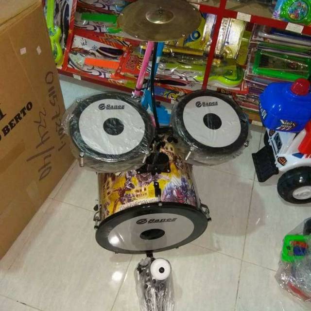 mainan drum set anak,suara bagus mirip drum dewasa