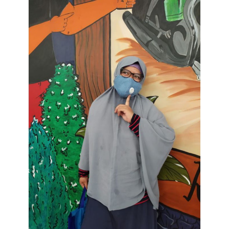 Masker Kain Duck Bill dengan Katup Filter Udara