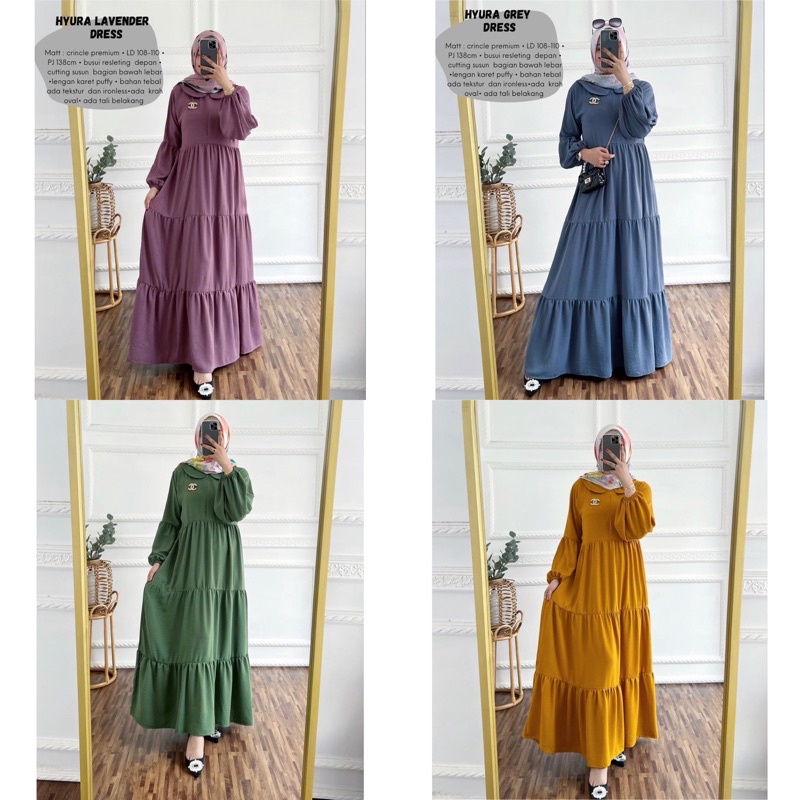 AMEENA DRESS MAXY HYURA DRESS MAXY CRINGKEL