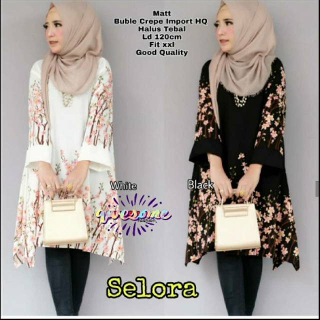 baju atasan sakura tunik jumbo wanita Shopee Indonesia baju atasan sakura tunik jumbo wanita Shopee Indonesia