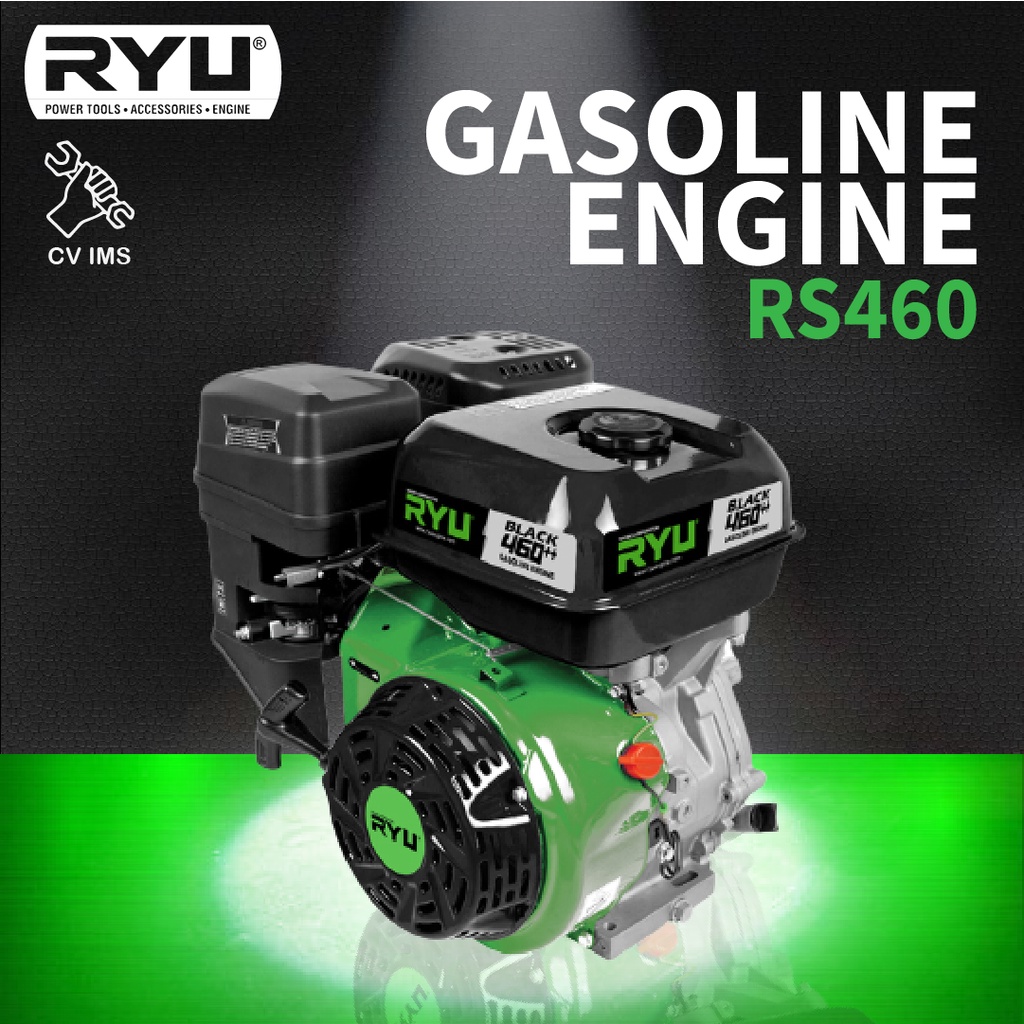 RYU Mesin Penggerak Gasoline Engine RS460