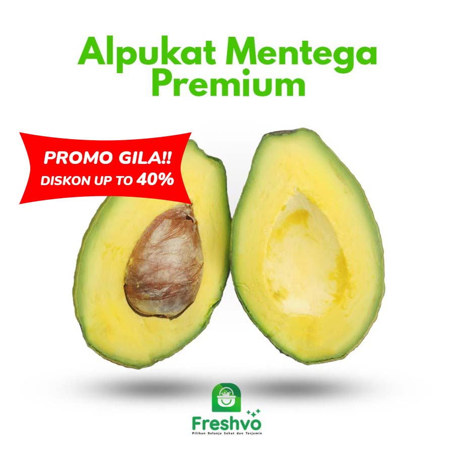 

Alpukat Mentega Premium Mulus Fresh