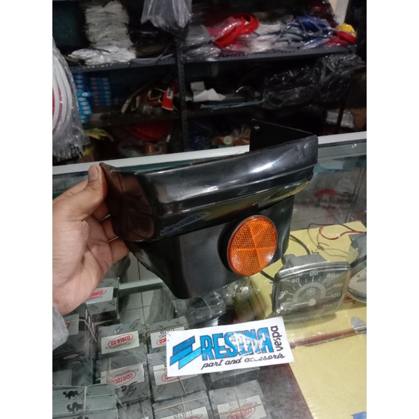 bemper cepet belakang Vespa PX Excel Strada stanley original